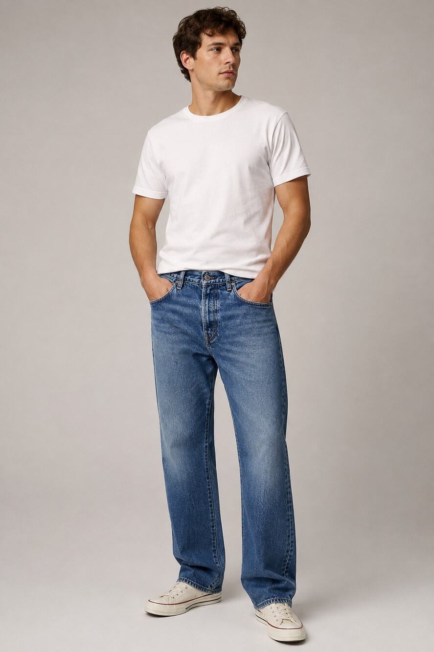 Gap 1969 Standard Straight Jeans Men’s 30x32 Cotton Medium Wash Denim